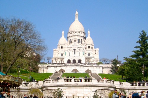 Sacre Ceur, Paris (29/3-2002).